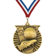 2" Victory Soccer Medal – Gold, Silver & Bronze with Custom Ribbons in 30 Colors