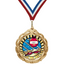 2 3/4" Value Series Swimming Mylar Medal