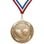 2.25" Laurel Wreath Soccer Medal – Gold, Silver & Bronze with 30 Ribbon Options