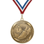 2.25" Laurel Wreath Track & Field Medal – Gold, Silver & Bronze with 30 Ribbon Options