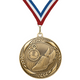 2.25" Laurel Wreath Track & Field Medal – Gold, Silver & Bronze with 30 Ribbon Options