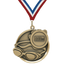 2.25" Swimming Mega Medal – Gold, Silver & Bronze with 30 Ribbon Options