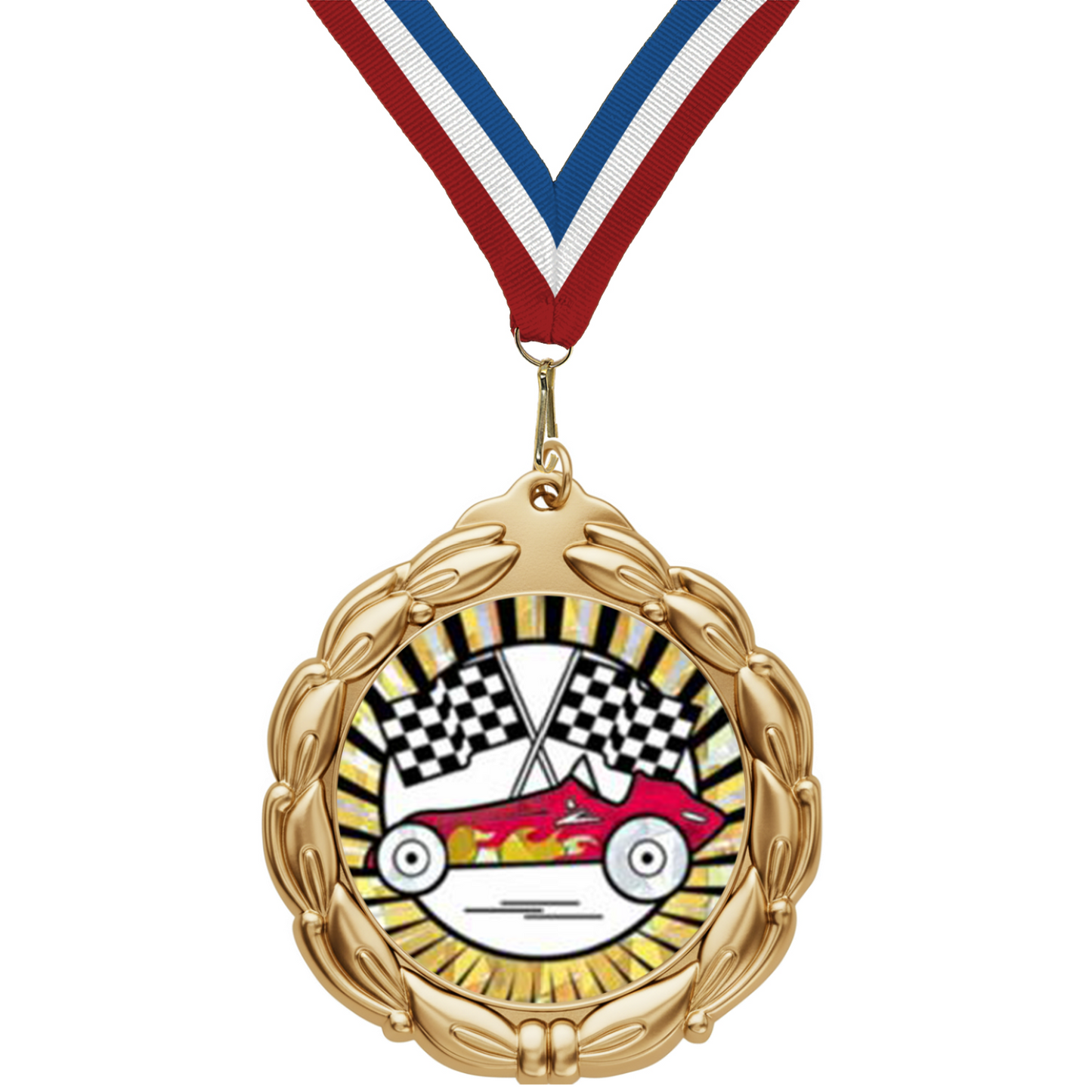 2 3/4" Value Series Pinewood Derby Mylar Medal