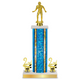 Personalized Wrestling Column Trophy / Award 12"– 15" Custom Figurine & Plate
