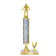 Personalized Wrestling Column Trophy / Award 13"– 16" Custom Figurine & Plate