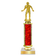 Personalized Wrestling Column Trophy / Award 9"–12" Custom Figurine & Plate
