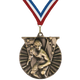 2" Victory Wrestling Medal – Gold, Silver & Bronze with Custom Ribbons in 30 Colors