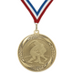 2.25" Laurel Wreath Wrestling Medal – Gold, Silver & Bronze with 30 Ribbon Options
