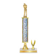 Personalized Golf Column Trophy / Award 13"– 16" Custom Figurine & Plate