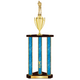 Personalized 3 Column Golf Trophy / Award 32" – 36" Custom Figurines & Plate