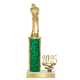Personalized Golf Column Trophy / Award 10"– 13" Custom Figurines & Plate