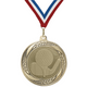 2.25" Laurel Wreath Golf Medal – Gold, Silver & Bronze with 30 Ribbon Options