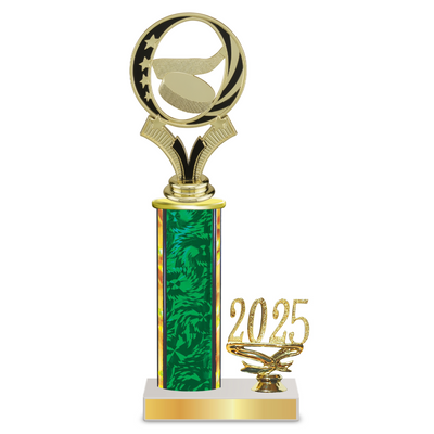 Personalised Ice Hockey Column Trophy / Award 10"– 13" Custom Figurines & Plate