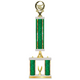 Personalized 3 Column Ice Hockey Trophy / Award 23" – 26" Custom Figurines & Plate