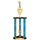 Personalized 3 Column Darts Trophy / Award 32" – 36" Custom Figurines & Plate