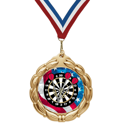 2 3/4" Value Series Darts Mylar Medal