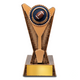 Rock Star Football Resin  Trophy Award – 7.5" Personalized Antique Gold Trophy