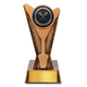 Rock Star Lacrosse Resin  Trophy Award – 7.5" Personalized Antique Gold Trophy