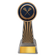Imperial Resin Lacrosse Trophy – 6" Silver & Gold Award