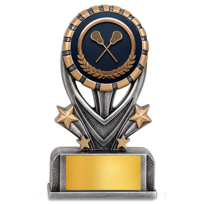 Varsity Sport Resin Lacrosse Trophy – Available in 2 Sizes