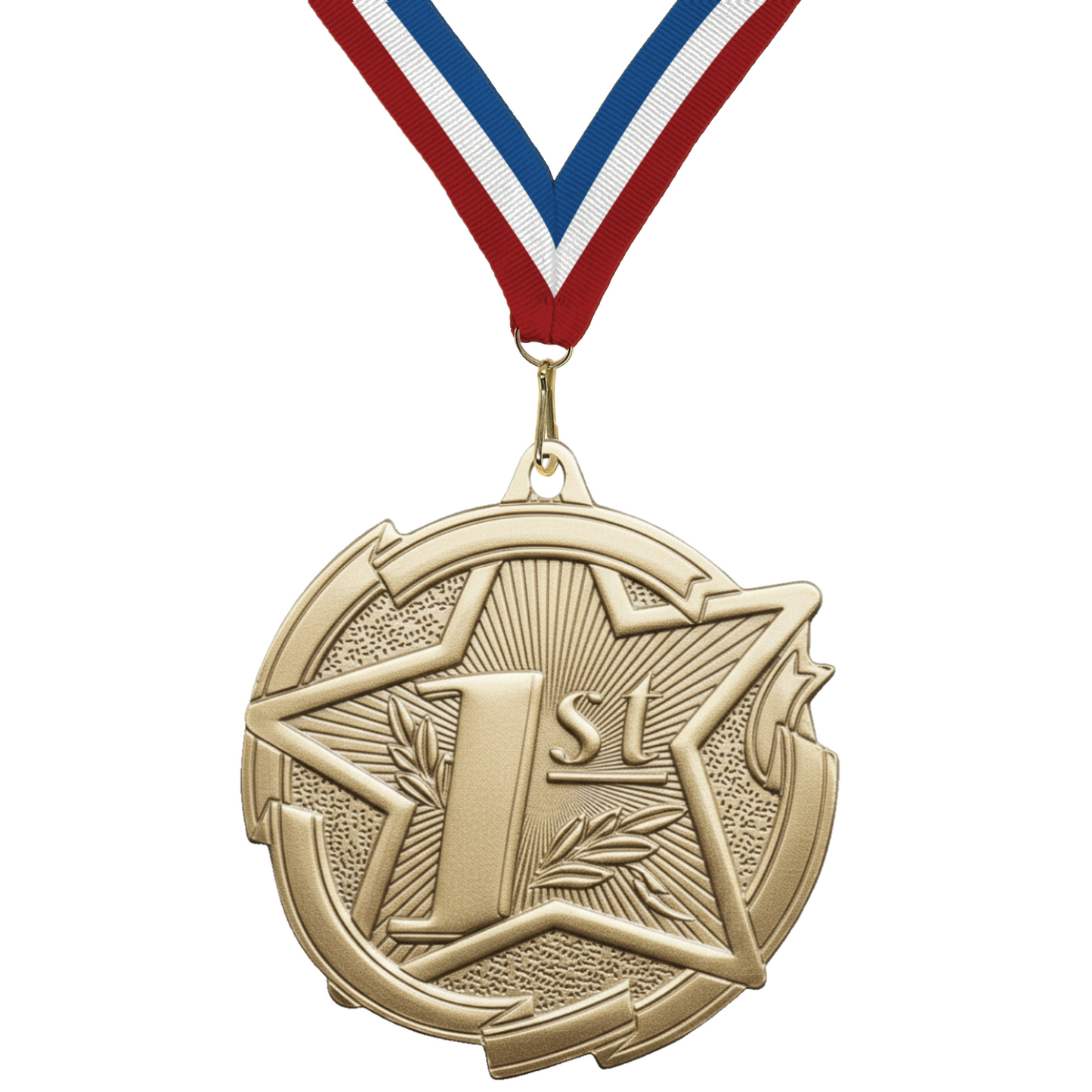 2-3/8" MD Star Medal 1st 2nd 3rd