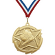 2-3/8" Soccer Star Medal