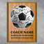 Personalized Soccer Coach Appreciation Plaque – Team Signature Gift