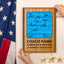 Personalized Swimming Coach Appreciation Plaque – Team Signature Gift