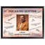 Freaking Quitter Retirement Plaque – Signature Keepsake Gift