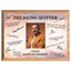 Freaking Quitter Retirement Plaque – Signature Keepsake Gift