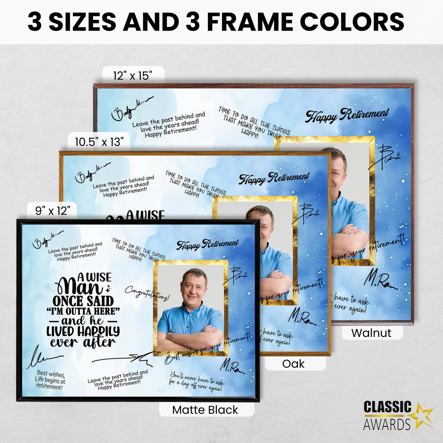 I’m Outta Here Retirement Plaque – Signature Keepsake Gift