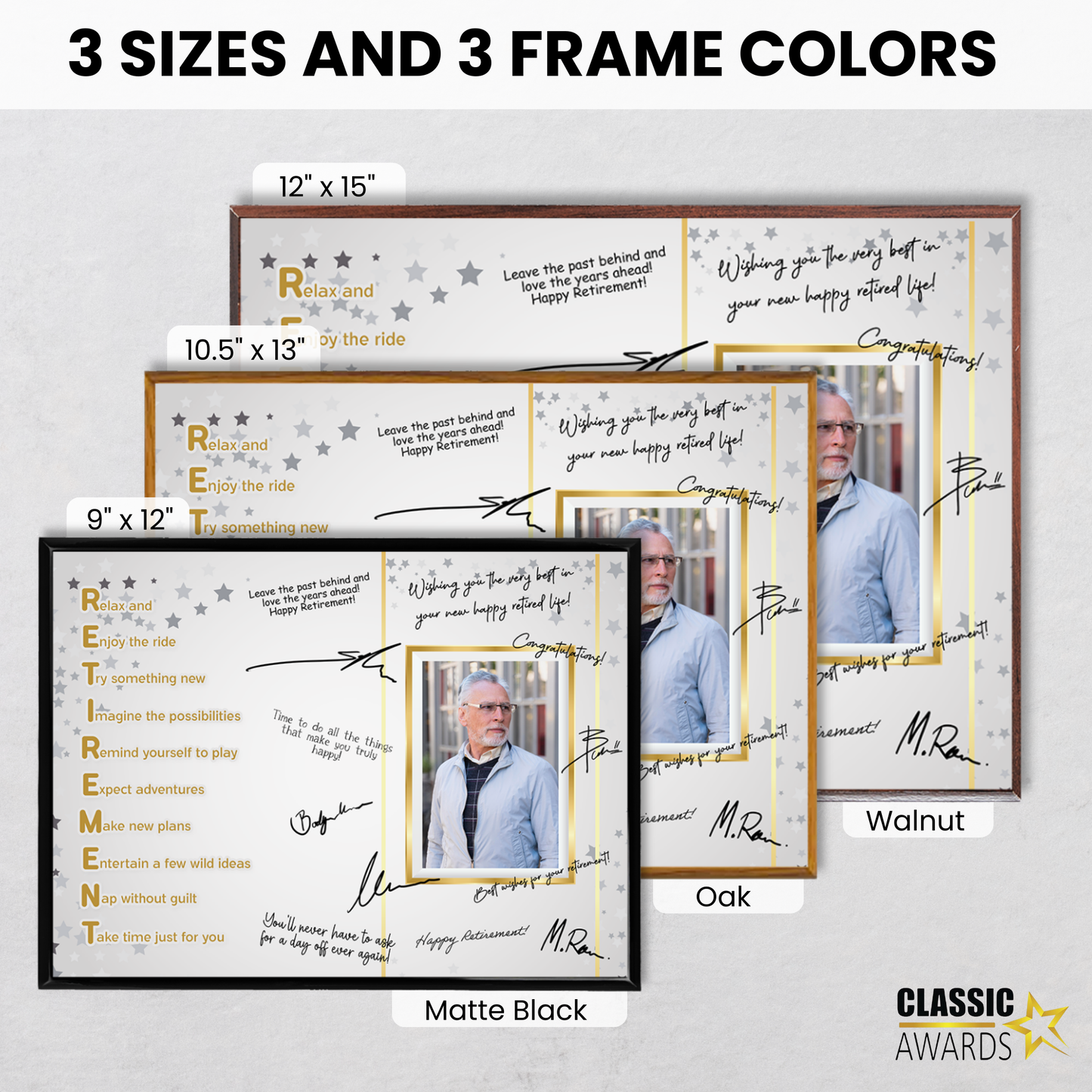 RETIREMENT Acronym Plaque – Signature Keepsake Gift