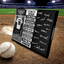 Baseball Coach Signable Plaque – Personalized Team Gift