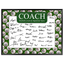 Baseball Coach Signature Plaque 1 – Team Autograph Gift