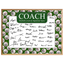 Baseball Coach Signature Plaque 1 – Team Autograph Gift