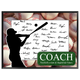 Baseball Coach Signature Plaque 2 – Team Autograph Gift