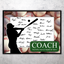 Baseball Coach Signature Plaque 2 – Team Autograph Gift