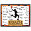 Basketball Coach Signature Plaque 2 – Team Autograph Gift