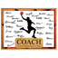 Basketball Coach Signature Plaque 2 – Team Autograph Gift