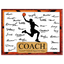 Basketball Coach Signature Plaque 2 – Team Autograph Gift