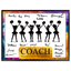 Cheerleading  Coach Signature Plaque  – Team Autograph Gift