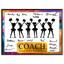 Cheerleading  Coach Signature Plaque  – Team Autograph Gift