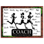 Cross Country Running Coach Signature Plaque – Team Autograph Gift