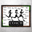Cross Country Running Coach Signature Plaque – Team Autograph Gift