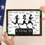 Cross Country Running Coach Signature Plaque – Team Autograph Gift