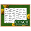 Softball Coach Signature Plaque 1 – Team Autograph Gift