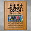 Thanks Coach Cross Country Plaque - Photo Upload & Text