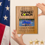 Tennis Coach Appreciation Plaque – Personalized Team Thank You Award