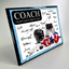 Ice Hockey Coach Signature Plaque  – Team Autograph Gift