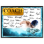Swimming Coach Signature Plaque  – Team Autograph Gift